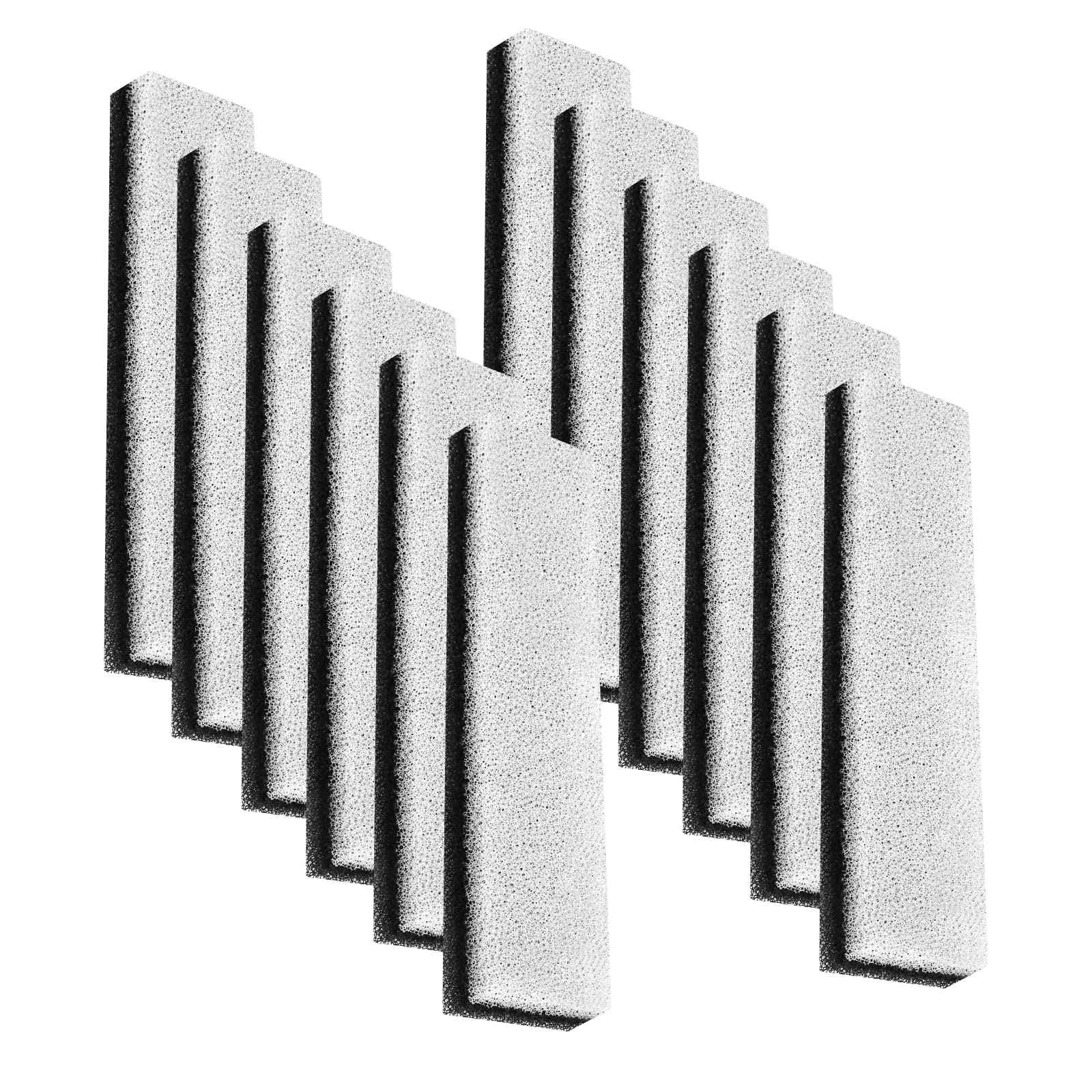 Hausdec 12 Pack Pet Water Fountain Replacement Filters - Compatible with WF020 Dog Water Fountain | BPA-Free Carbon Filters for Clean Drinking Water | Perfect for Cats, Dogs & Small Pets