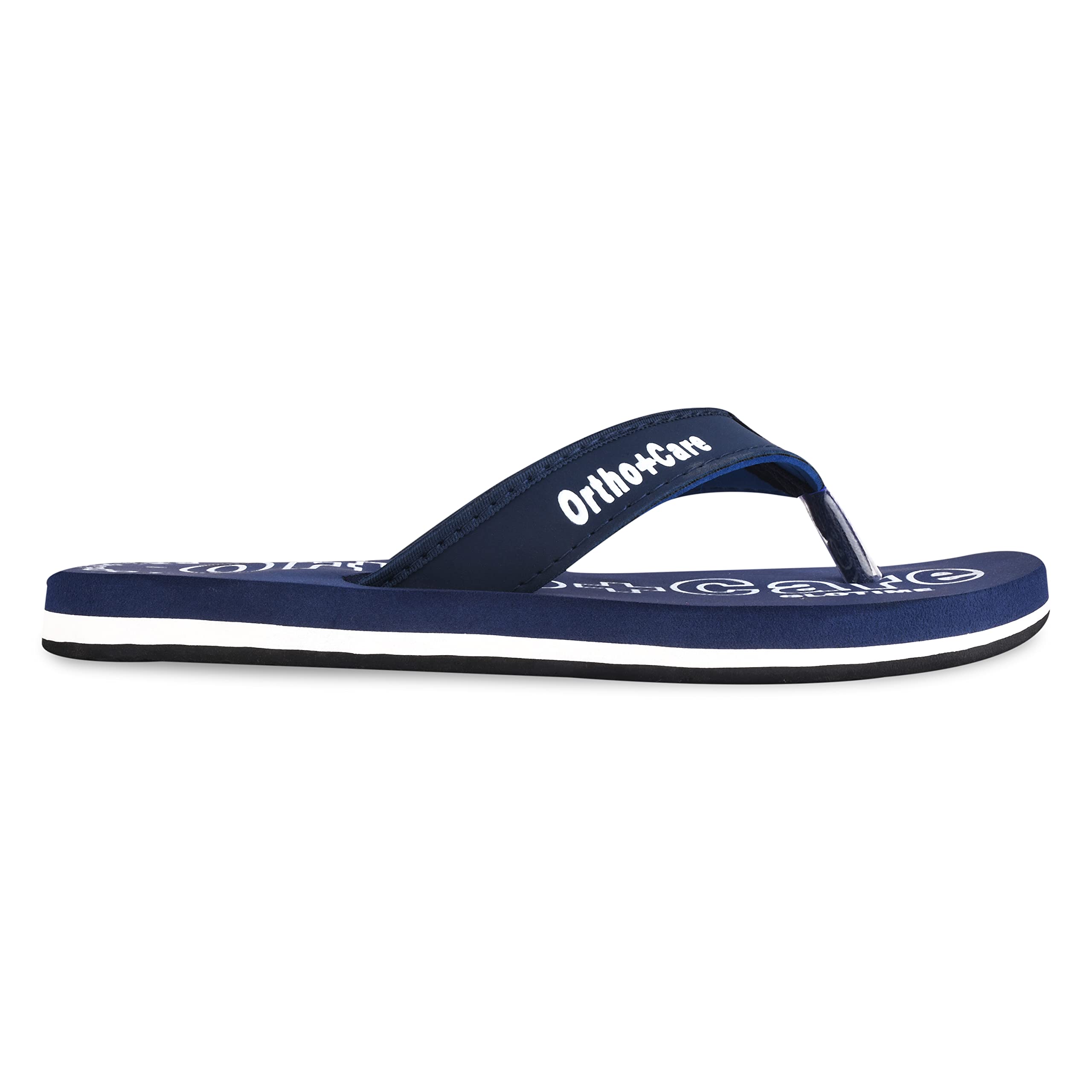 GLORY Men's Diabetic & Orthopedic Slippers - Lightweight Cushioned Comfortable Flip Flops with Soft Footbed for Plantar Fasciitis Relief | Perfect for Home, Hospital & Post-Surgery Recovery