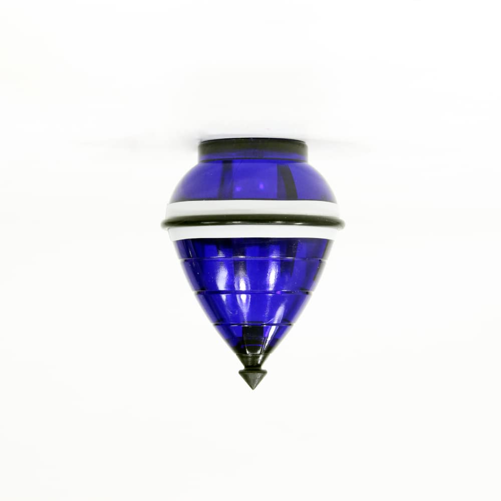 Sidewinder Spin Top Toy - High-Speed Blue Spinning Top for Kids & Adults - Perfect for Stress Relief, Office Desk Fun & Skill Competitions