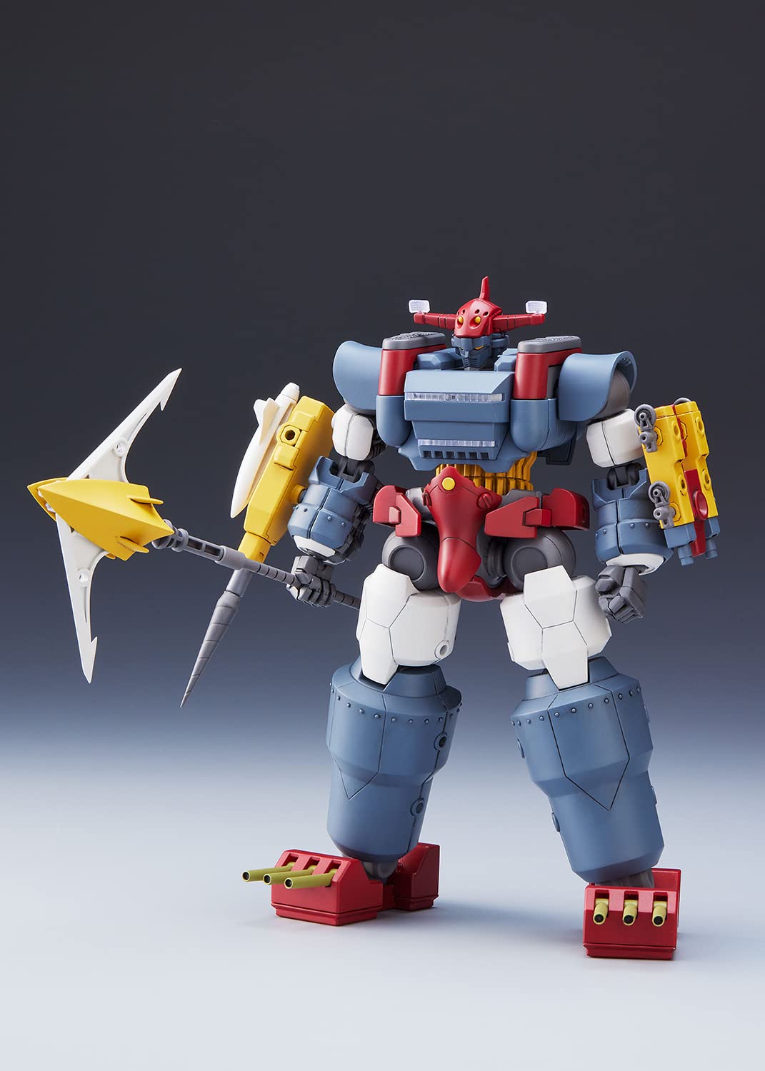 Aoshima Gattai Robot Musashi: Combined Giant Ship Yamato & Nagisa Jinguji Model Kit for Anime Collectors & Sci-Fi Enthusiasts - Perfect for Display & Gifting