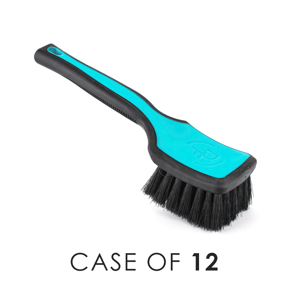 ProGrip Heavy Duty Interior Scrub Brush with Ergonomic Handle - Perfect for Car Detailing, Home Cleaning & Kitchen Sink Scrubbing
