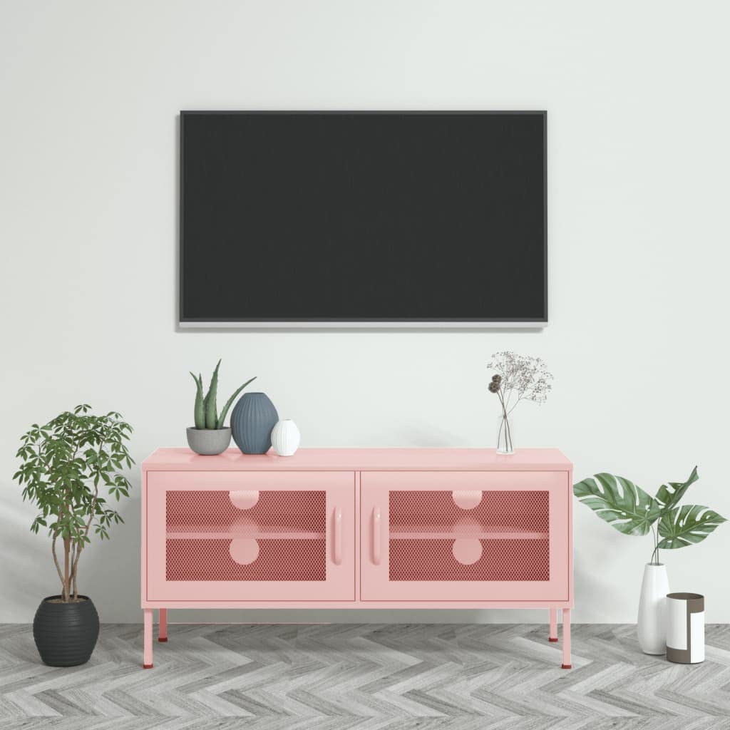 Modern TV Stand with Storage - 41.3