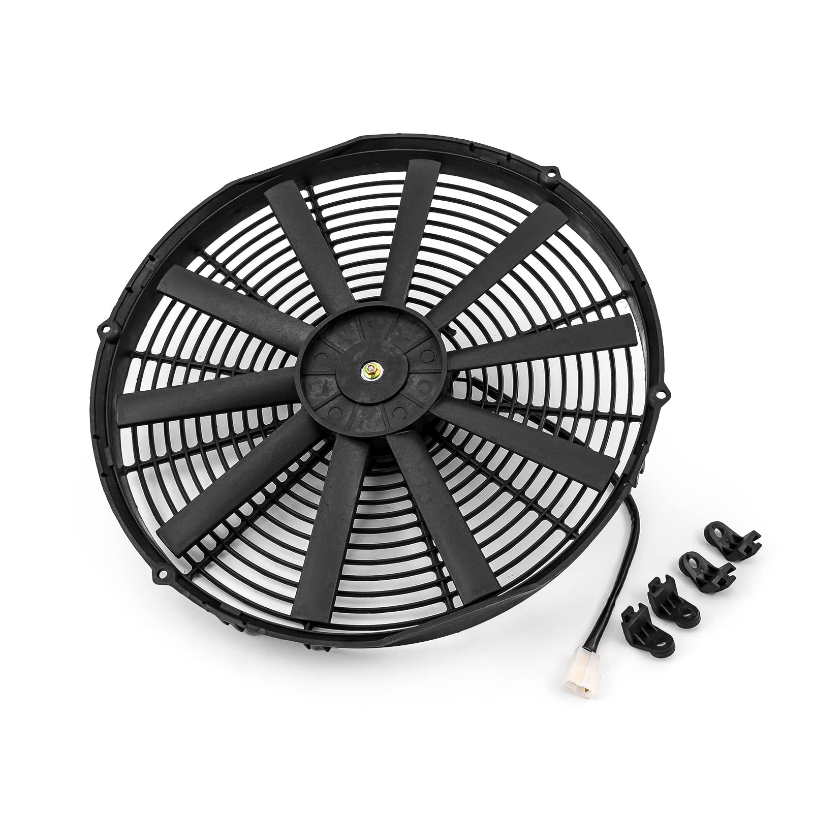 Speedmaster PCE185.1010 16 Inch Straight Blade Electric Fan - High Velocity Cooling for Home, Office, and Workshop Use