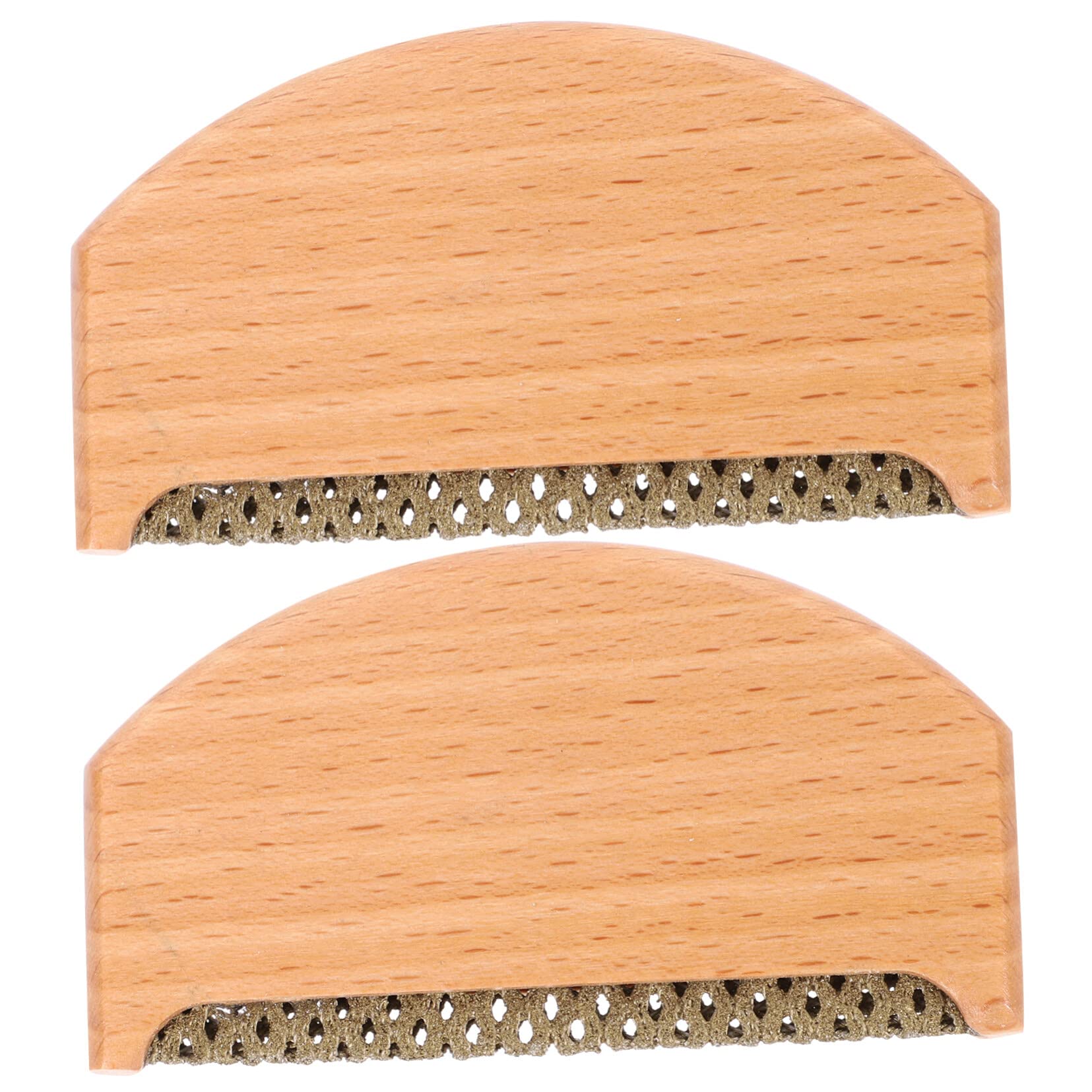 Beaupretty Natural Wooden Nail Brush with Pig Hair Bristles - 2 Pack Multifunctional Manicure Tools for Cleaning, Grooming & Hygiene | Portable for Travel, Home & Salon Use
