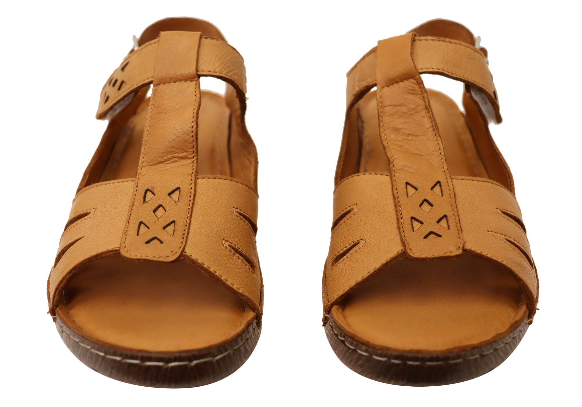 Orizonte Shaz Women's Comfortable Leather Sandals - European Style Summer Walking Shoes for Beach, Travel & Casual Outings