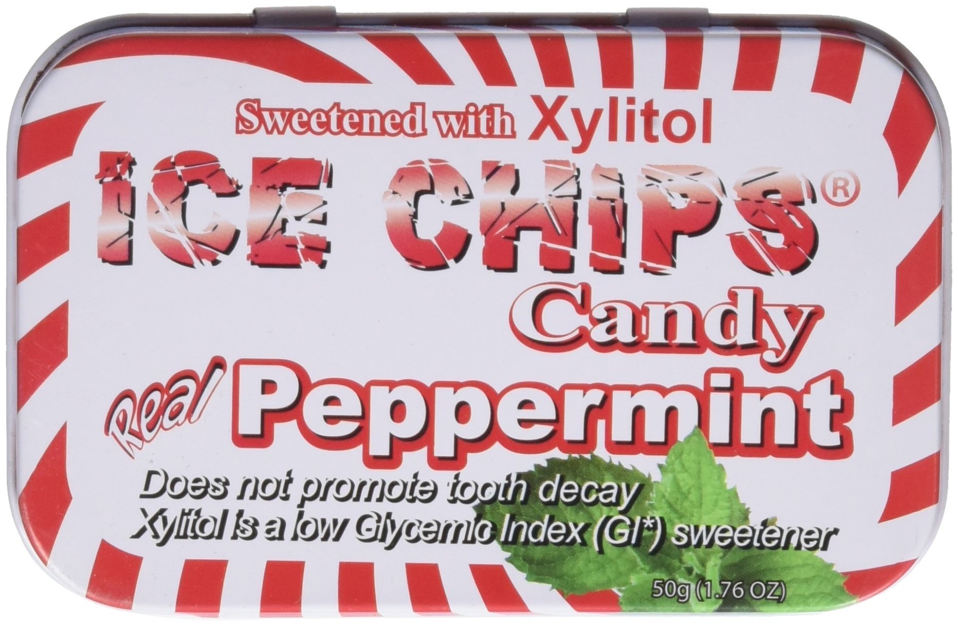 Handmade Peppermint Candy Ice Chips 1.76oz - Perfect for Gifts & Parties