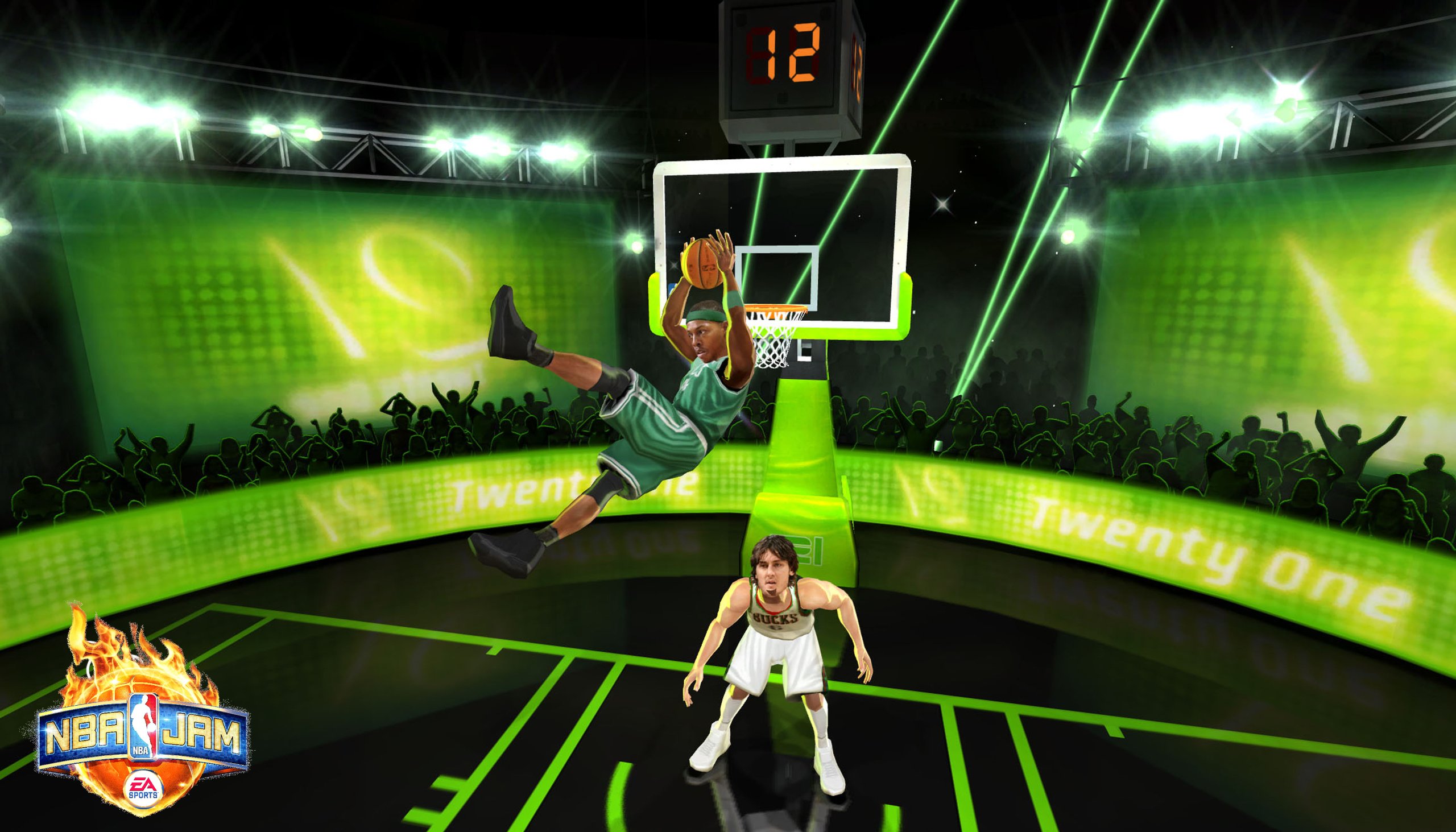 NBA Jam - Xbox 360 Game | Official Licensed Basketball Video Game | Perfect for Sports Fans & Multiplayer Gaming Parties