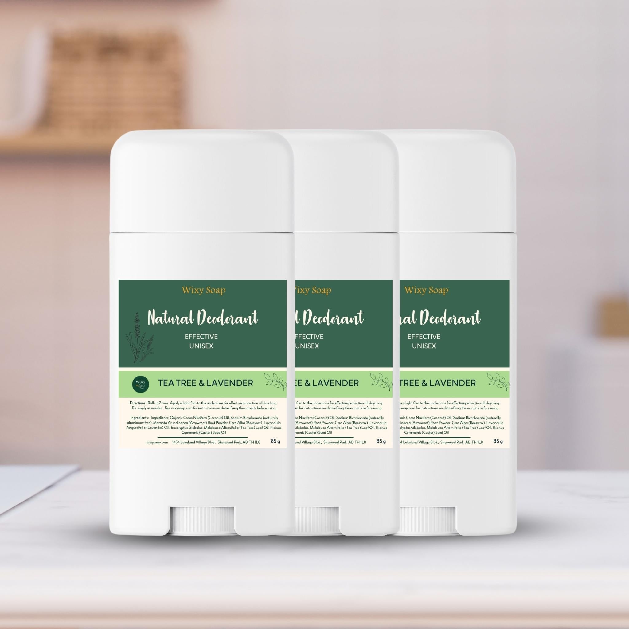 Natural Aluminum-Free Deodorant for Men & Women - Organic & Vegan, Long-Lasting Odor Protection - Perfect for Gym, Work & Daily Freshness