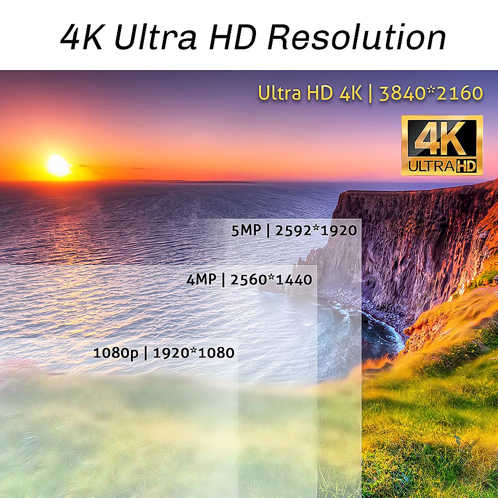 16 Channel 4K Security Camera System with 8MP AI Facial Recognition - 5X Optical Zoom PoE IP Dome Cameras for Home & Business Surveillance (3840x2160 @30fps, Human/Vehicle Detection) - Ideal for 24/7 Monitoring of Stores, Warehouses & Residential Properties