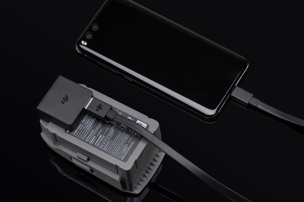 DJI Mavic 2 Battery to Power Bank Adapter - Portable Charging Converter for DJI Drone Accessories - Perfect for Travel, Outdoor Adventures & Emergency Power Backup