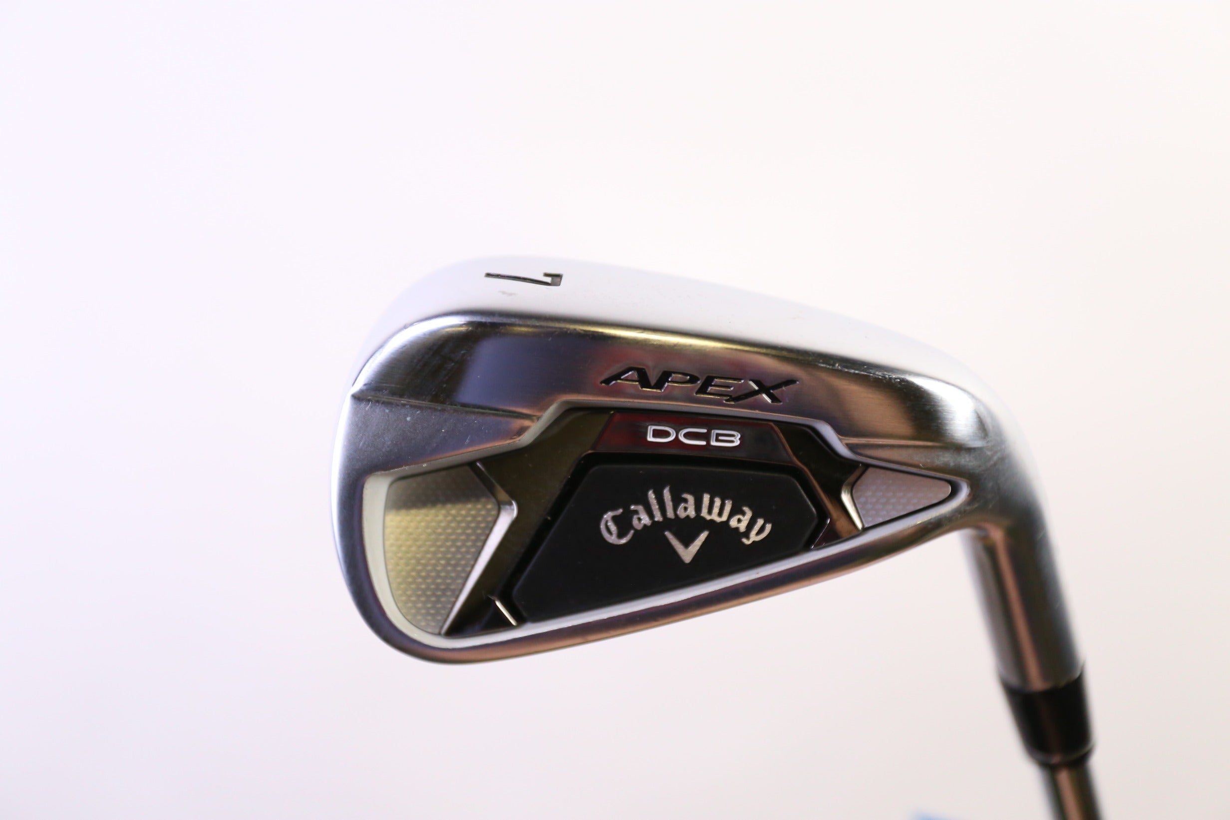 Used Callaway Apex DCB 7 Iron Right Handed Golf Club - Regular Flex Steel Shaft for Men | Perfect for Mid-Handicap Players & Driving Range Practice