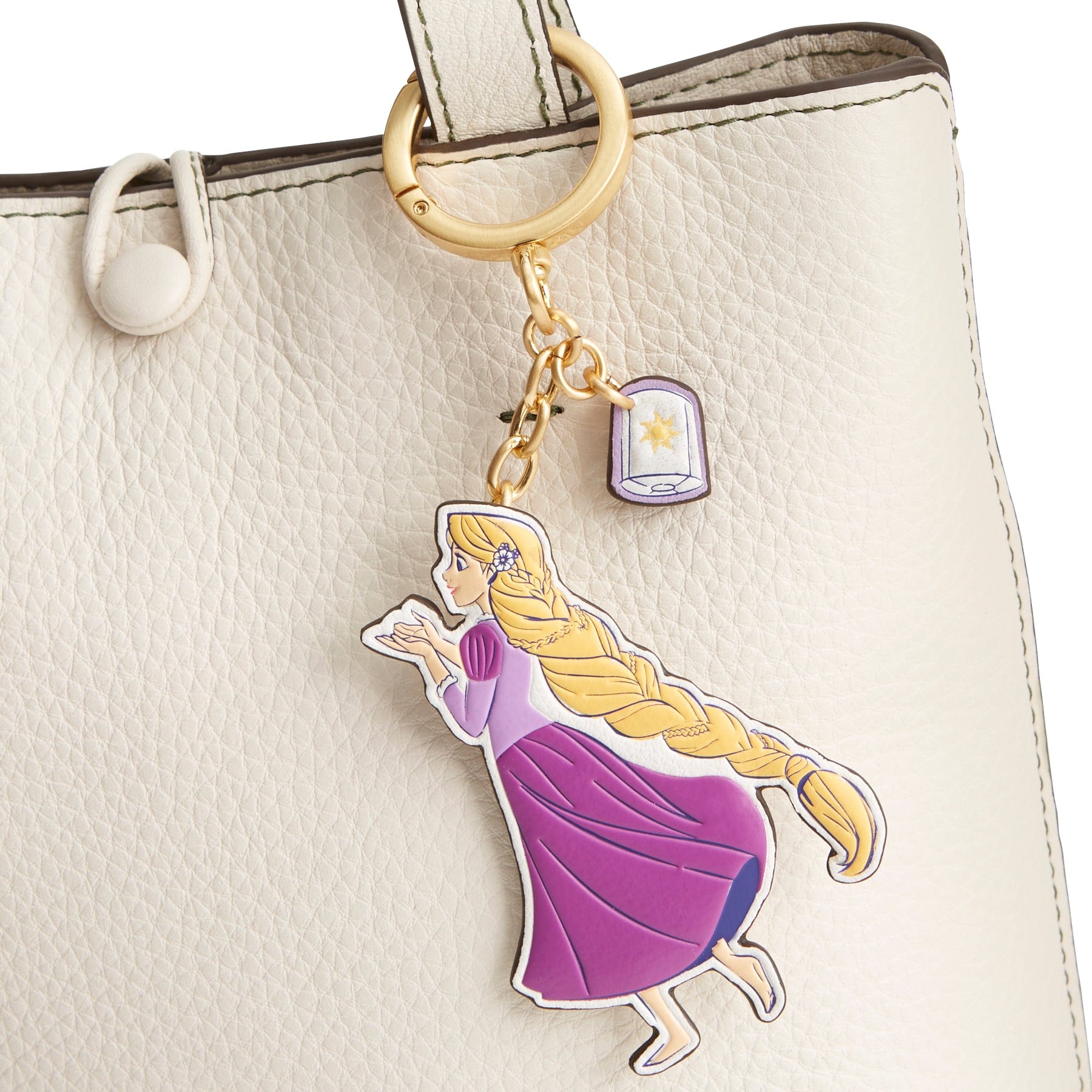 Disney Tangled Rapunzel Bag Charm - Cute Princess Accessory for Backpacks, Purses & Keychains - Perfect Gift for Disney Fans & Kids