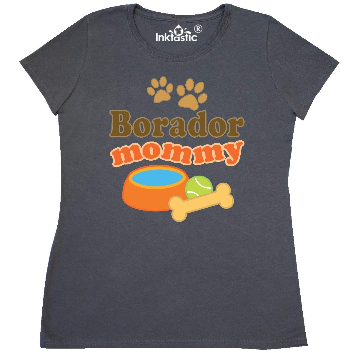 Inktastic Borador Mom Gift - Funny Dog Lover Women's T-Shirt - Perfect for Mother's Day, Birthday & Casual Wear