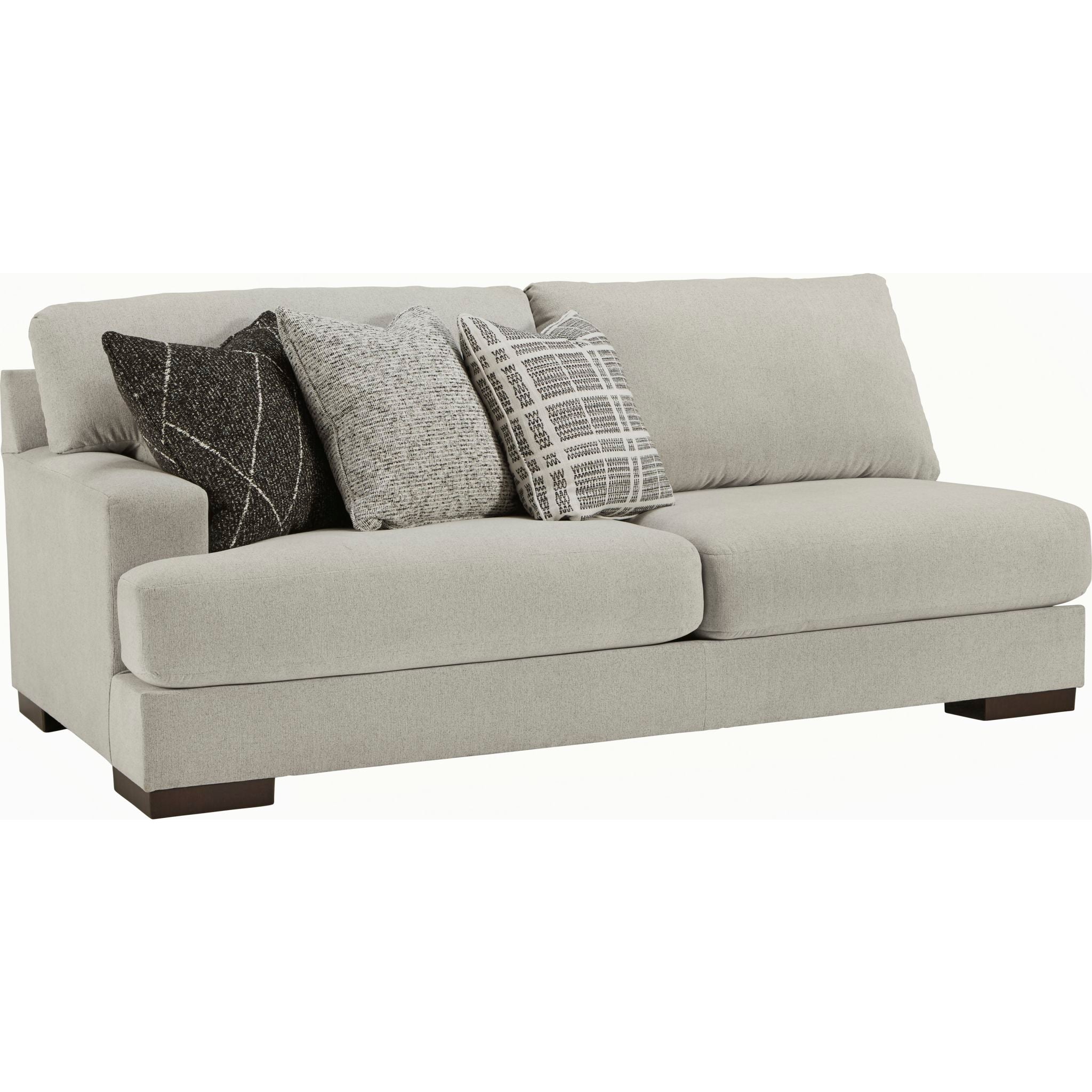 Artsie 3-Piece Modular Sectional Sofa Set - Modern L-Shaped Couch with Chaise Lounge for Living Room, Family Room & Apartment Decor
