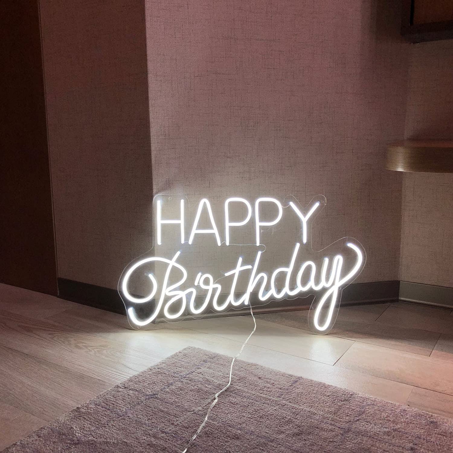 Custom Happy Birthday Neon Sign - 19.68