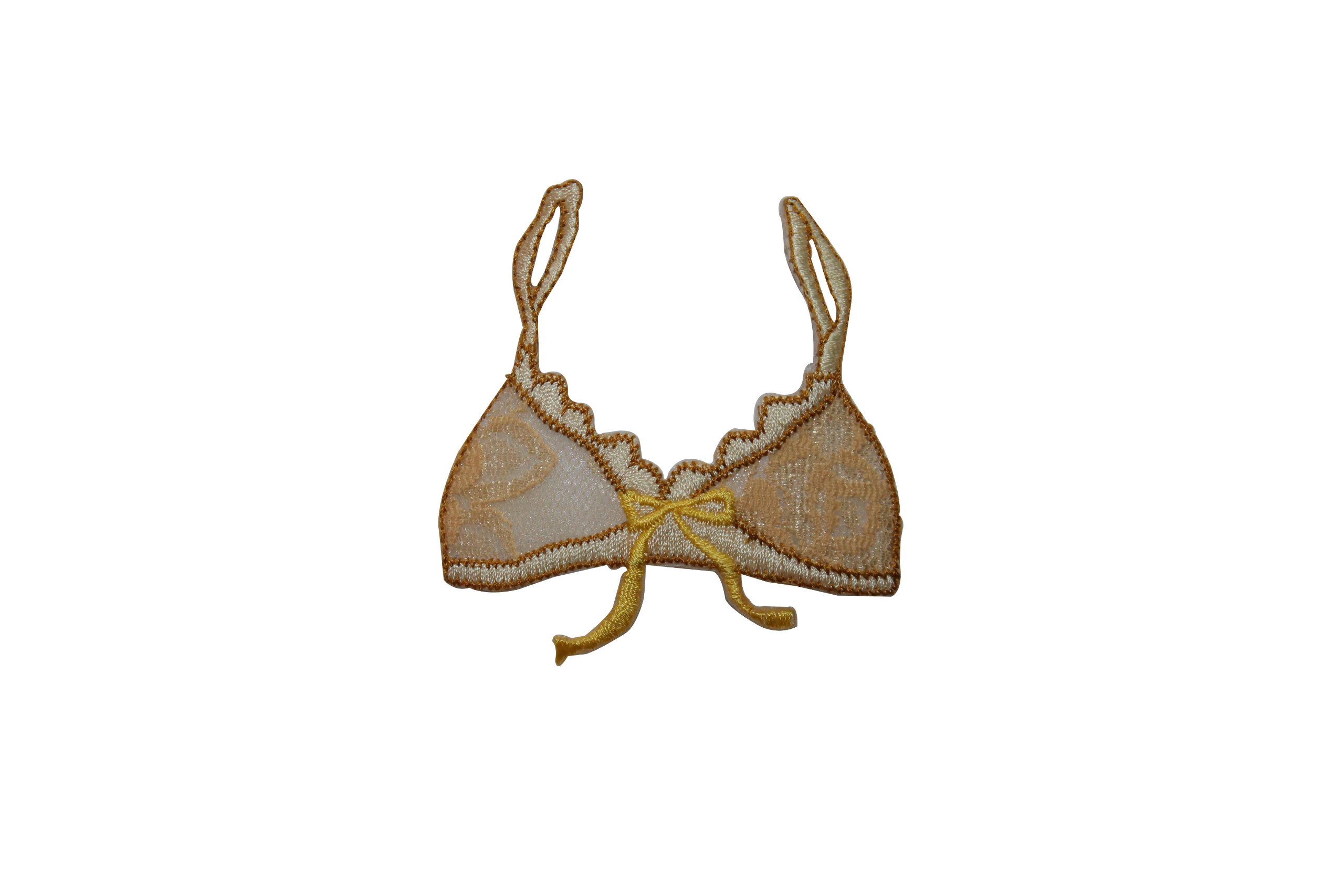 Lace Bra with Embroidered Ribbon Applique Patch - Elegant Lingerie for Women | Perfect for Valentine's Day, Bridal Shower, and Romantic Occasions