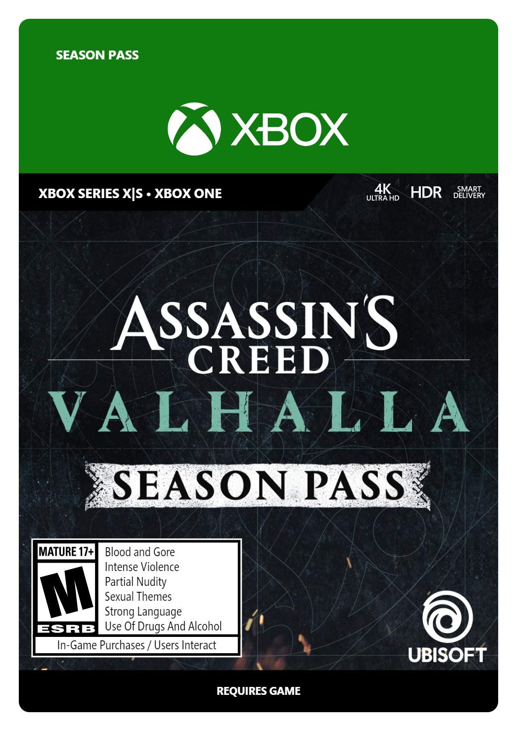Buy Assassin's Creed Valhalla Season Pass Digital Code for Xbox Series X|S & Xbox One - DLC Expansion Pack with New Quests & Rewards | Perfect for Viking Adventure Game Lovers