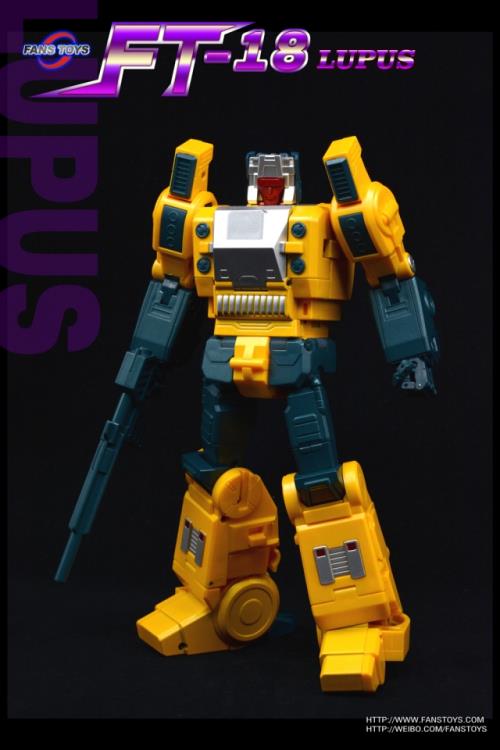 Fans Toys FT-18 Lupus Masterpiece Action Figure - Premium Collectible Robot Toy for Adults (Reissue) - Perfect for Display, Photography, and Gifts for Transformers Fans