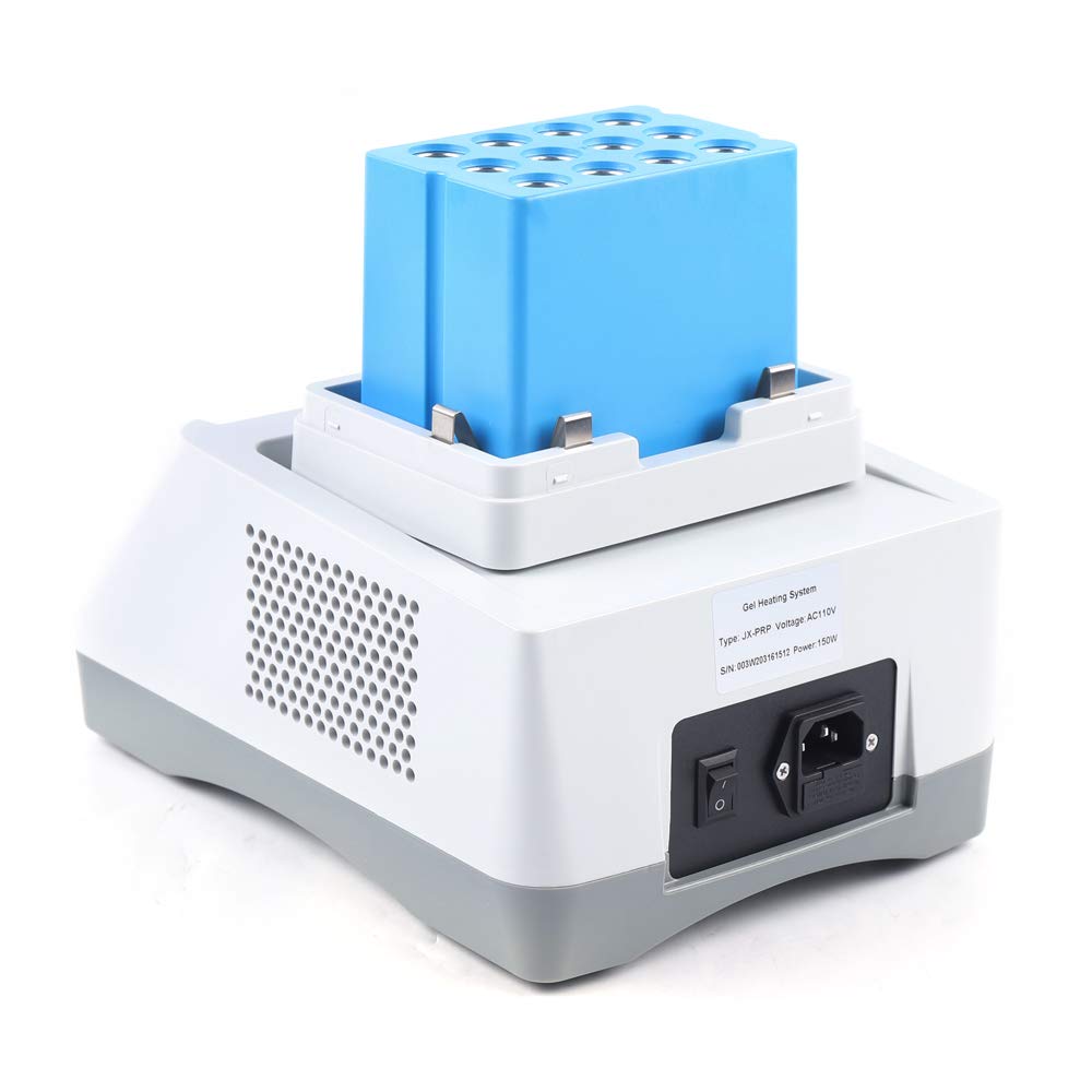 110V Professional PRP Gel Heating Machine with Digital Display - 12x5ml PPP Gel Maker Heater for Plasma Bio-Filler Gel Making | Perfect for Dermatology Clinics, Aesthetic Treatments & Skin Rejuvenation