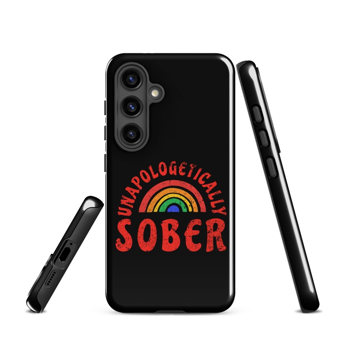 Rainbow Samsung Phone Case - Shatterproof & Stylish Protective Cover for Galaxy S21/S20/Note 20 - Vibrant LGBTQ+ Pride Design - Perfect for Everyday Use, Parties & Pride Events