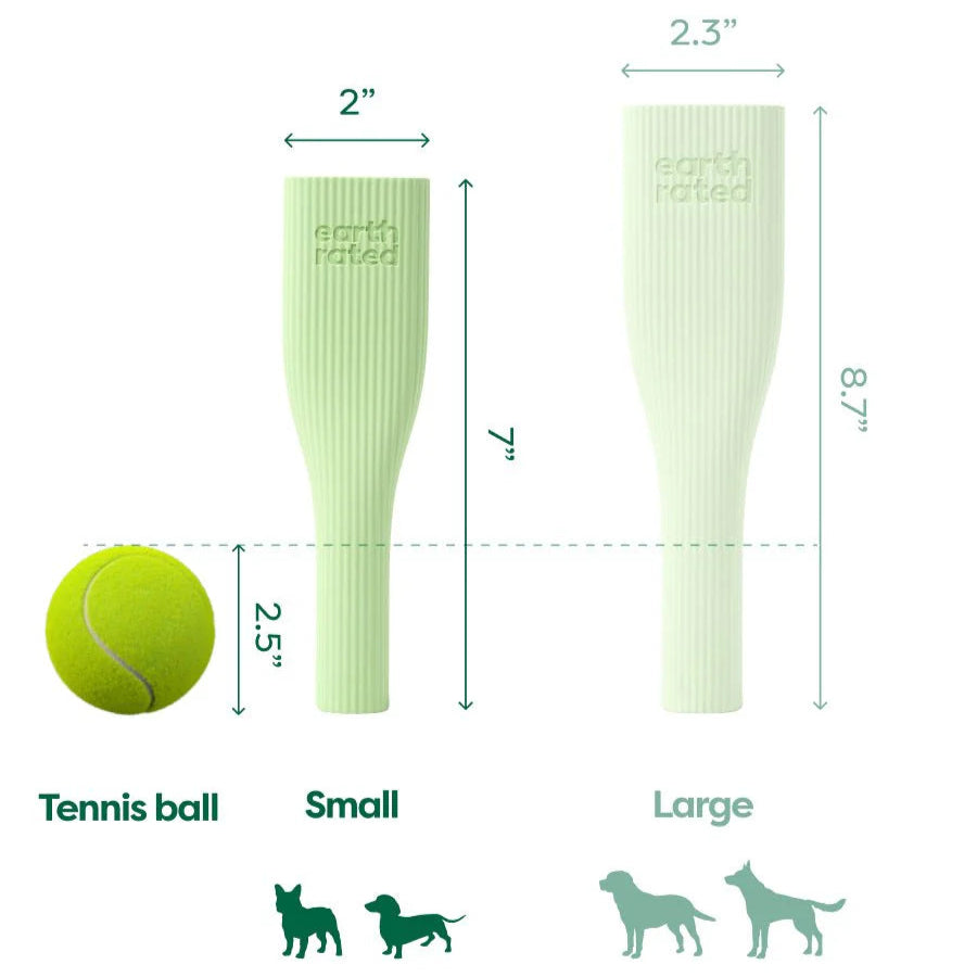 Earth Rated Dog Chew Toy - Durable & Safe Enrichment Chew for Small, Medium & Large Dogs - Perfect for Teething, Anxiety Relief & Playtime
