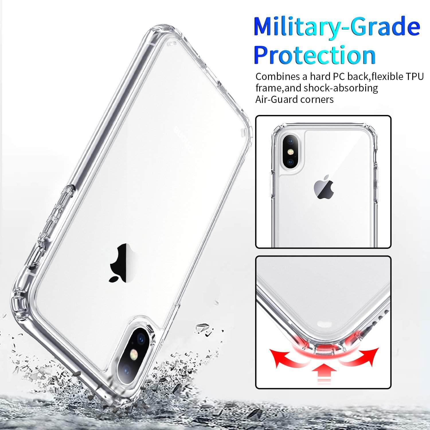 Shockproof Clear Transparent Silicone iPhone 13 Case - Slim Protective Cover with Anti-Scratch & Anti-Yellowing | Perfect for Daily Use, Outdoor Activities & Travel Protection