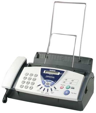 Brother FAX-575 All-in-One Fax Machine with Phone and Copier for Home Office | Compact Multifunction Device for Faxing, Calling & Copying Documents
