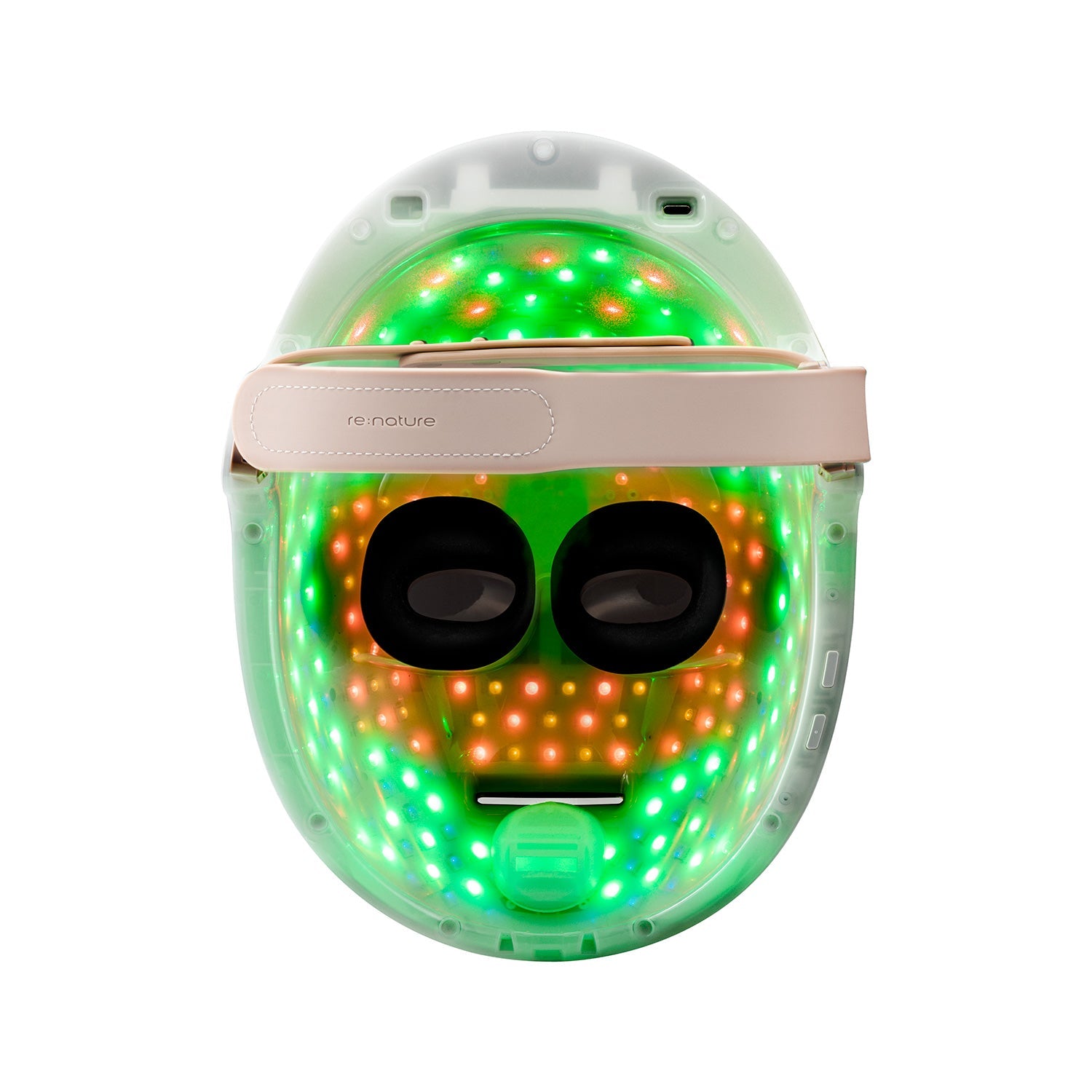 Refurbished B Grade LED Face Mask for Skin Care - CBD AM106W - Red Light Therapy for Anti-Aging & Acne Treatment - Perfect for Home Spa & Facial Rejuvenation
