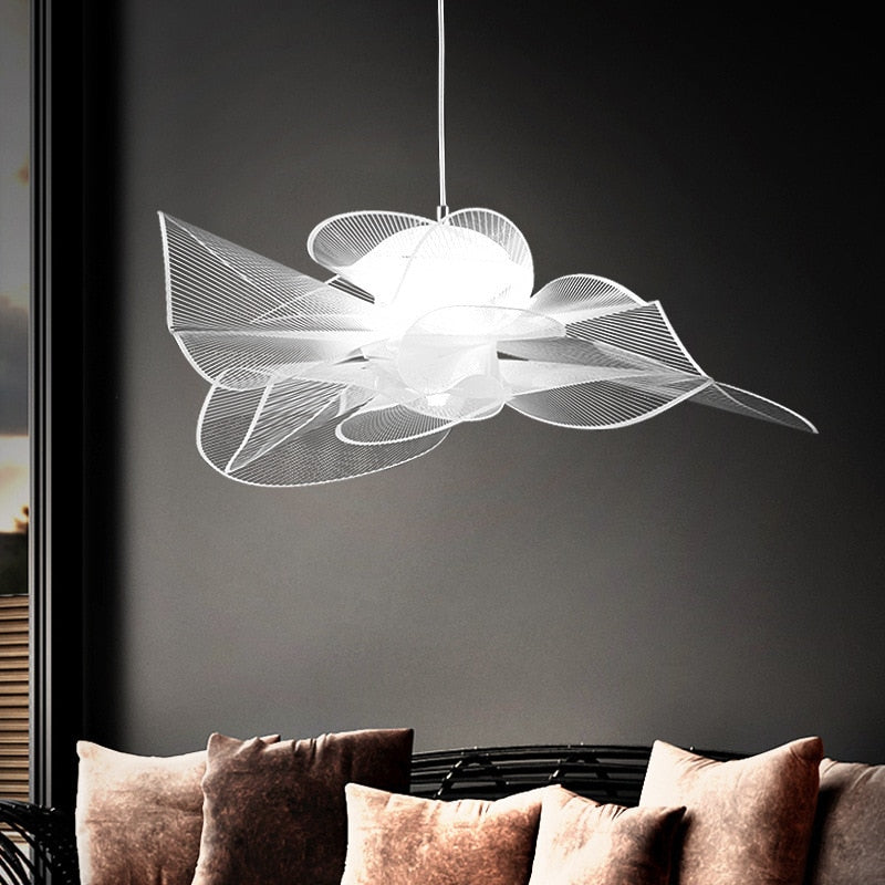 Exquisite Tulip Floral Chandelier - Elegant Crystal Ceiling Light Fixture for Dining Room, Bedroom & Living Room Decor