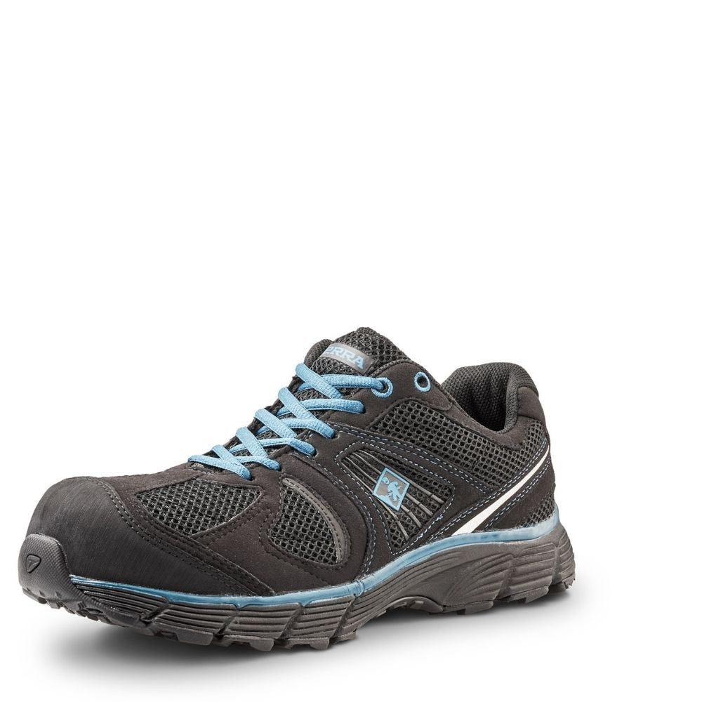 Terra Pacer 2.0 Men's Composite Toe Athletic Work Shoes - Lightweight Safety Shoes for Construction, Warehouse & Outdoor Work - TR106010