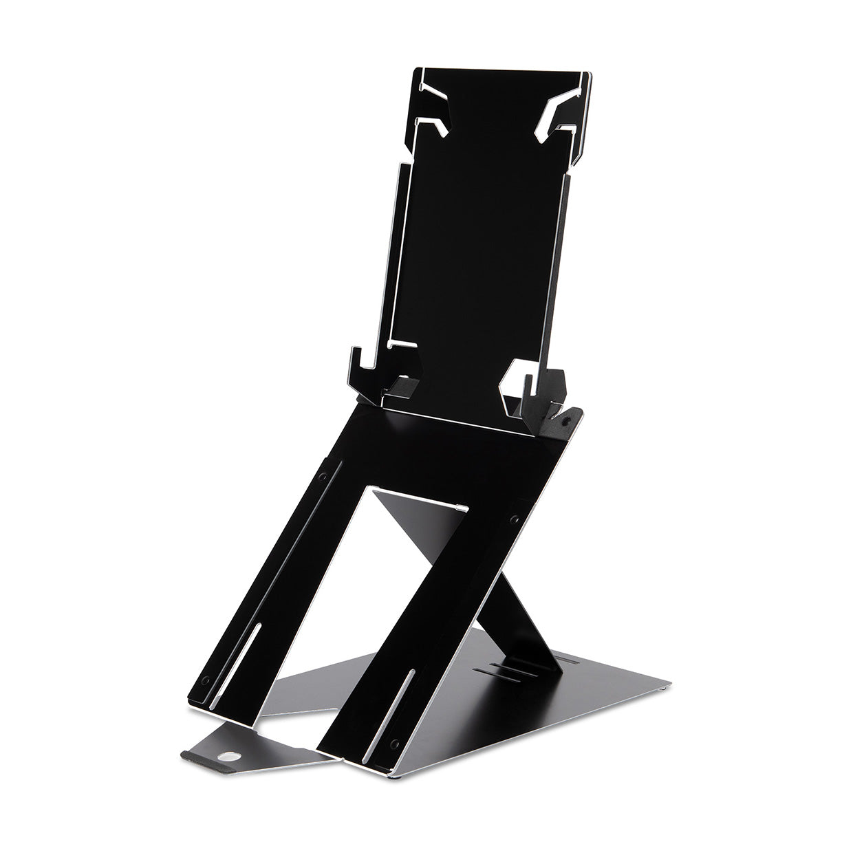 R Go Riser Duo - Adjustable Laptop & Tablet Stand for Desk, Ergonomic Computer Riser with Dual Device Support - Perfect for Home Office, Workstation, and Online Learning