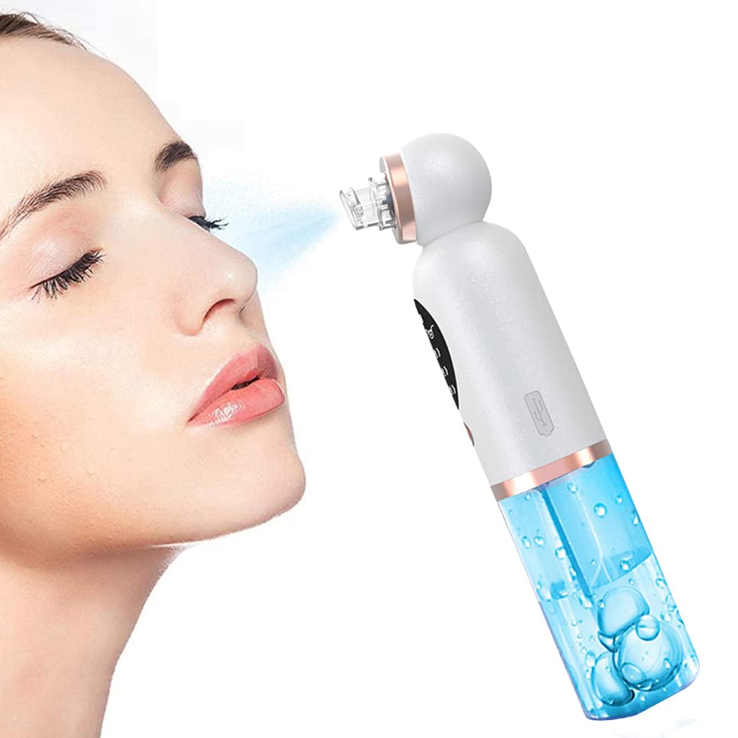 Professional Blackhead Remover Vacuum - Electric Pore Cleaner with 3 Speed Settings, Rechargeable & Portable for Deep Facial Cleansing - Perfect for Acne Treatment and Skincare Routine at Home