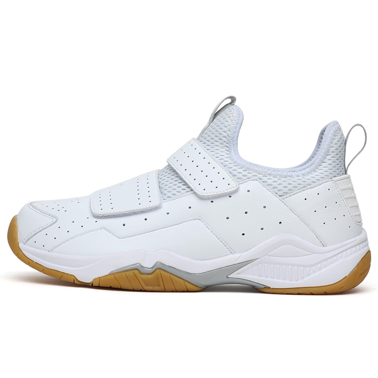 Professional Fencing Shoes for Boys & Girls - Youth Foil Sports Training Shoes for Competitions (White, Size 36) | Lightweight & Durable for Tournaments & Practice