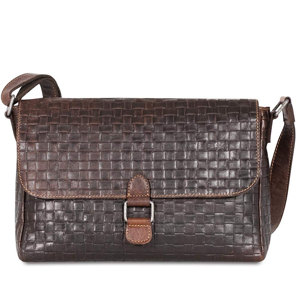 Voyager Woven Olivia Crossbody Bag #WF218 - Stylish Women's Leather Shoulder Purse for Everyday Use, Travel & Shopping