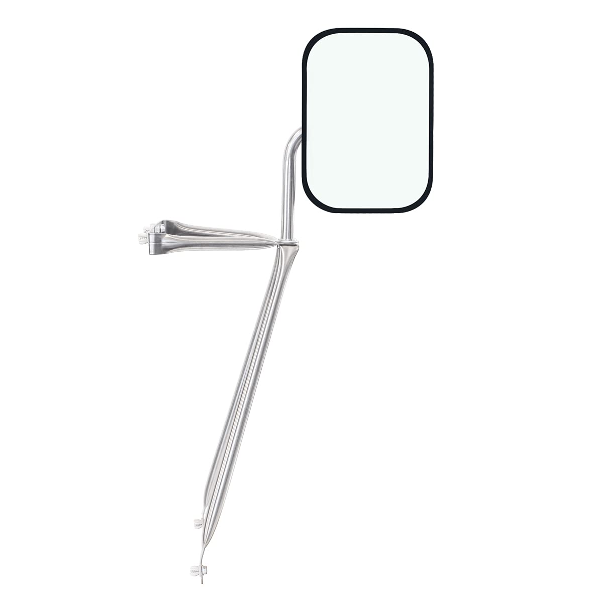 United Pacific 60039 Stainless Steel Swing Away Mirror for Trucks, Vans, RVs & Campers - Extendable 15