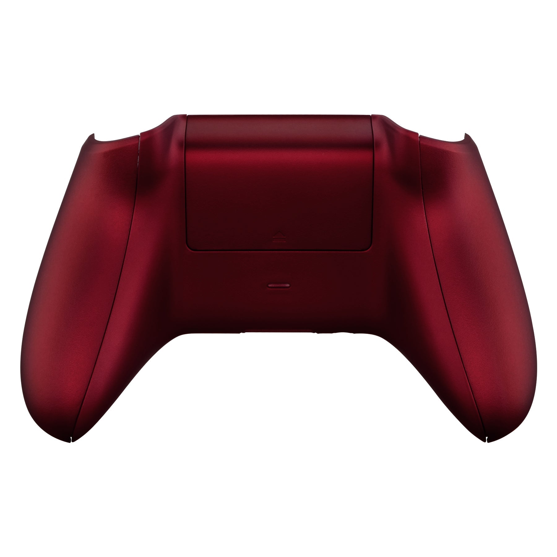 eXtremeRate Replacement Bottom Shell Side Rails with Battery Cover for Xbox One X & S Controller (Model 1708) - Scarlet Red | Custom Controller Shell for Enhanced Gaming Experience | Perfect for Xbox One X/S Controller Modding & Repair