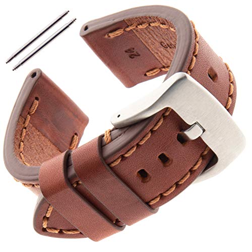 Mahogany, Stainless Steel Buckle