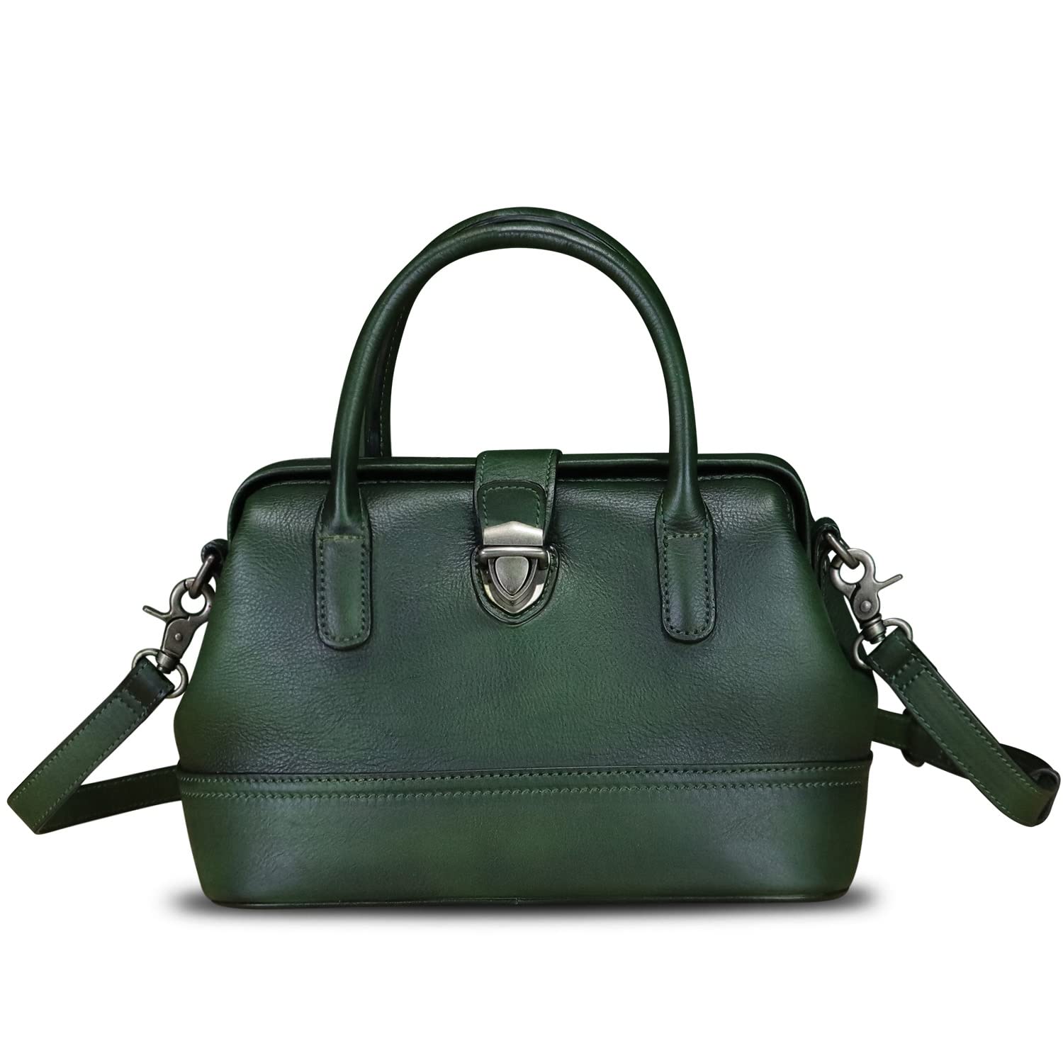 Genuine Leather Purses for Women - Vintage Handmade Real Leather Shoulder Bag & Crossbody Satchel with Adjustable Strap | Perfect for Work, Travel & Everyday Use