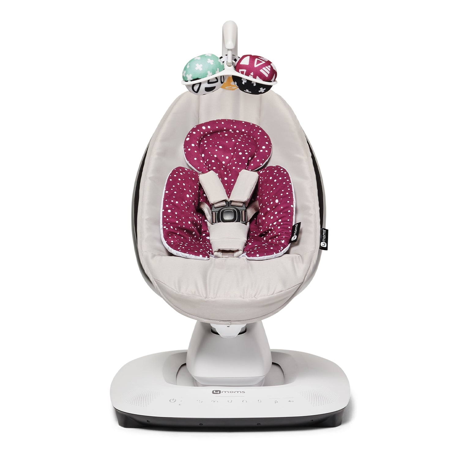 4moms Newborn Insert for mamaRoo, rockaRoo, bounceRoo & Connect High Chair - Soft Infant Support for Safe & Comfortable Seating - Perfect for Newborns 0-6 Months in Baby Swings, Bouncers & High Chairs