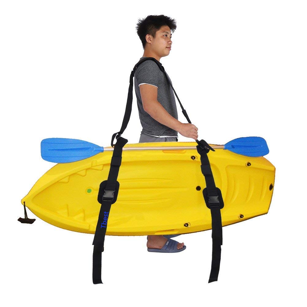 **Adjustable Surfboard & Kayak Carrying Strap - Paddle Board Accessories for SUP, Canoe, Inflatable Boards - Secure Transport & Easy Handling for Beach, Travel & Water Sports**