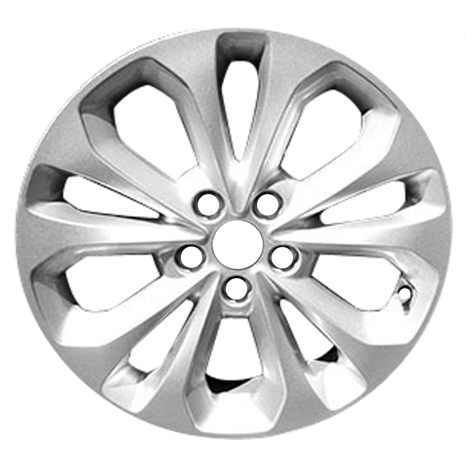 18 Inch Kia Sorento OEM Wheel Rim ALY074686 (2014-2015) Silver 529102P285 - Perfect Replacement for Damaged Wheels & Car Upgrades