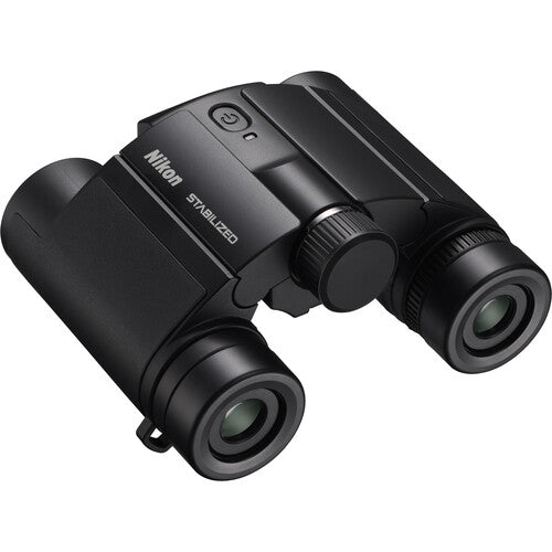 Nikon 12x25 S Stabilized Binoculars - High Power Compact Binoculars with Image Stabilization for Bird Watching, Hunting & Travel | Lightweight & Waterproof Design