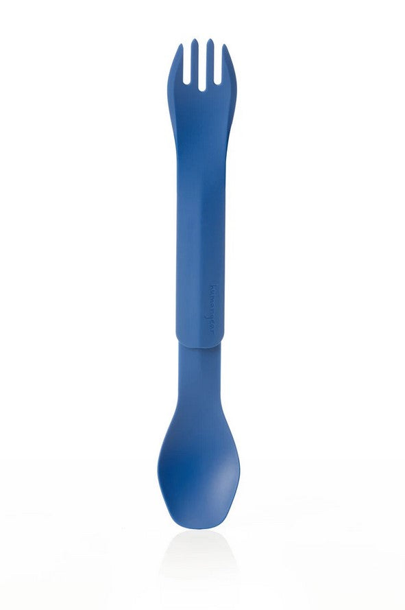 Humangear Go Bites Duo - Compact Travel Utensil Set with Fork & Spoon - Perfect for Camping, Hiking, Office Lunch & On-the-Go Meals
