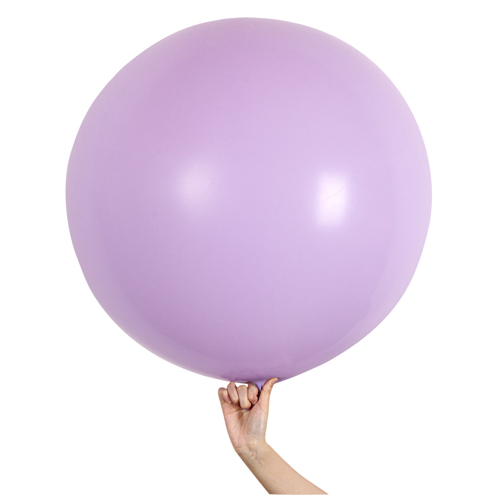 Pastel Purple Latex Balloons 36 Inch - Pack of 10 | Perfect for Birthday Parties, Baby Showers & Wedding Decorations