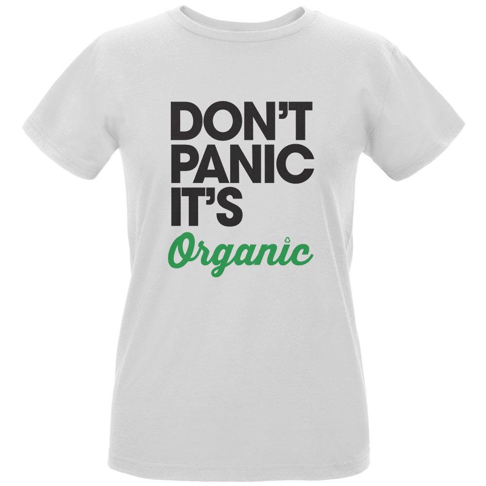 Organic White T-Shirt for Women - Eco-Friendly Cotton Tee for Earth Day & Everyday Wear - Sustainable Fashion for Casual Outfits, Work & Weekend Activities