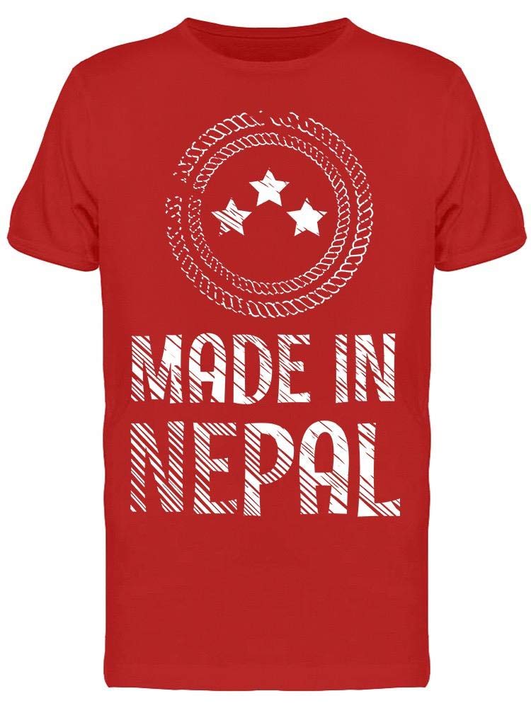 Authentic Nepal Emblem T-Shirt for Men - Premium Cotton Comfort Fit - Perfect for Casual Wear, Travel & Outdoor Adventures