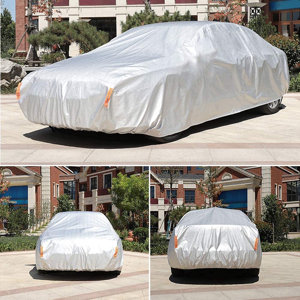 Waterproof Car Cover for Dodge Charger 2006-2023 - 5-Layer All-Weather Protection Against Snow, Wind, Rain, Ice & UV Rays | Perfect for Outdoor Parking, Winter Storage & Vehicle Protection