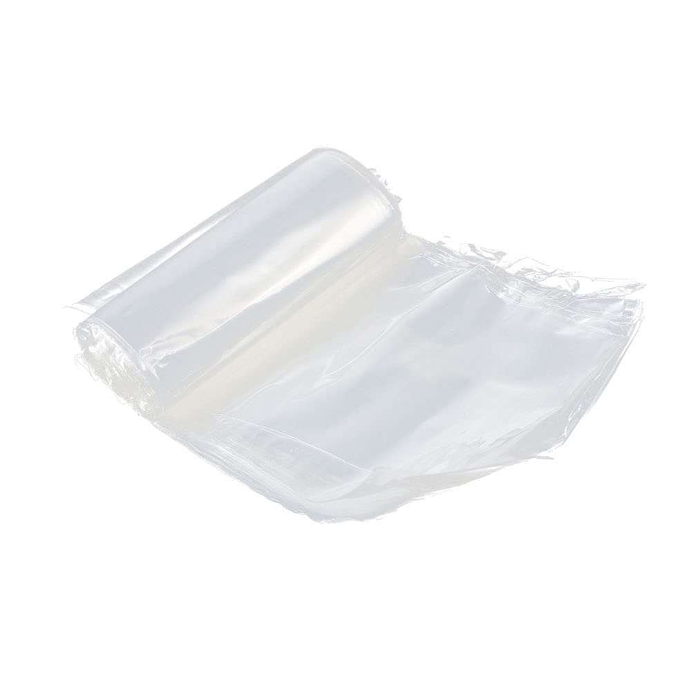 100PCS Clear Heat Shrink Wrap Bags 14.5x24cm - DIY Packaging for Homemade Candles, Bath Bombs, Gifts & Crafts - Waterproof, Durable Shrink Film for Small Business & Home Use
