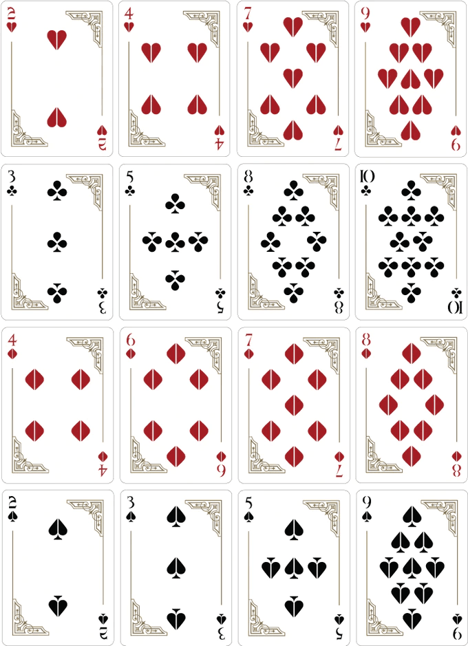 Premium Theos Playing Cards - Green Deck for Poker, Magic Tricks & Card Games | Durable & Stylish Design for Professional & Casual Use