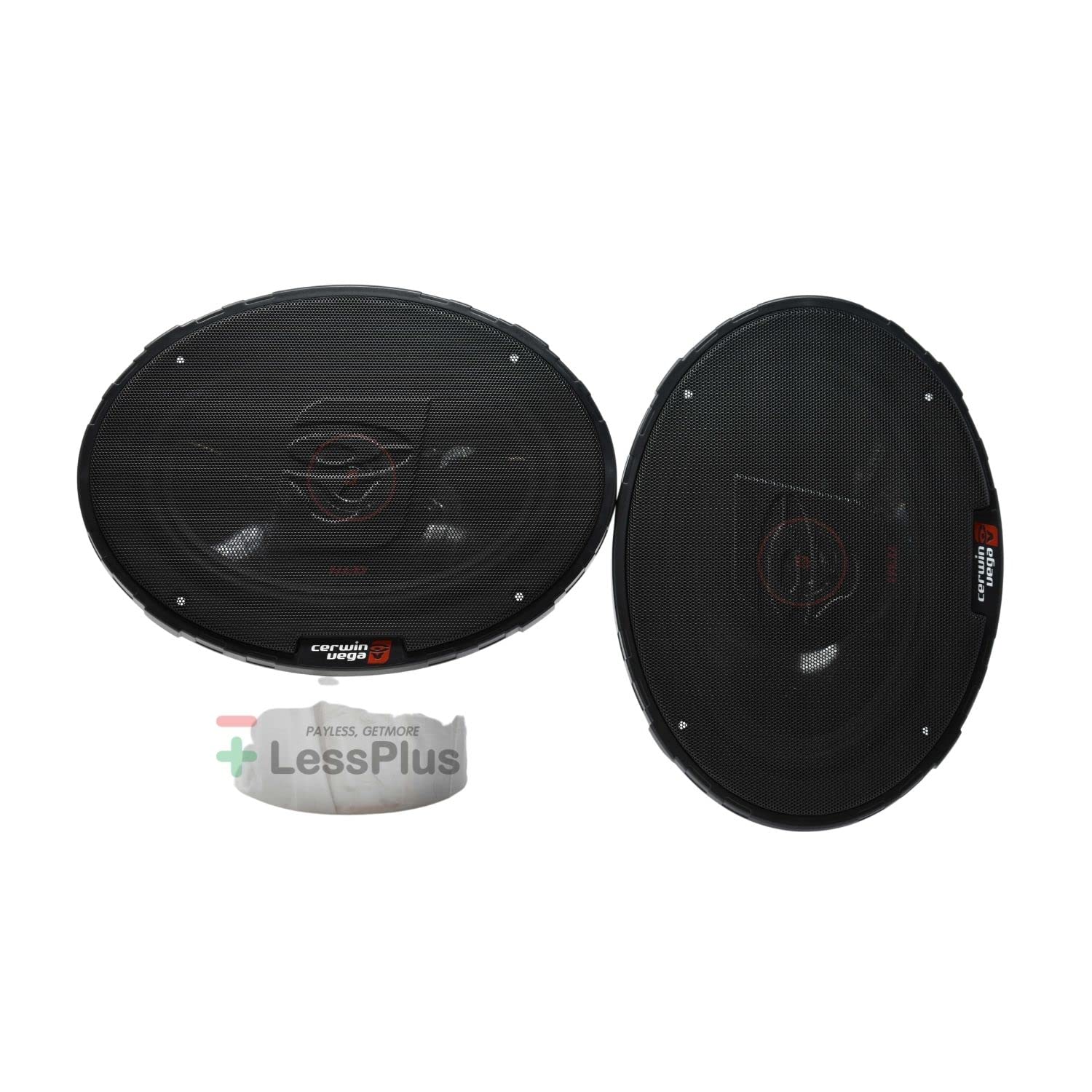 Cerwin Vega H7692 6x9 Inch 400W Max 2-Way Coaxial Car Speakers - 55W RMS Power, High Performance Audio for Cars, Trucks & SUVs - Perfect for Upgrading Factory Sound Systems